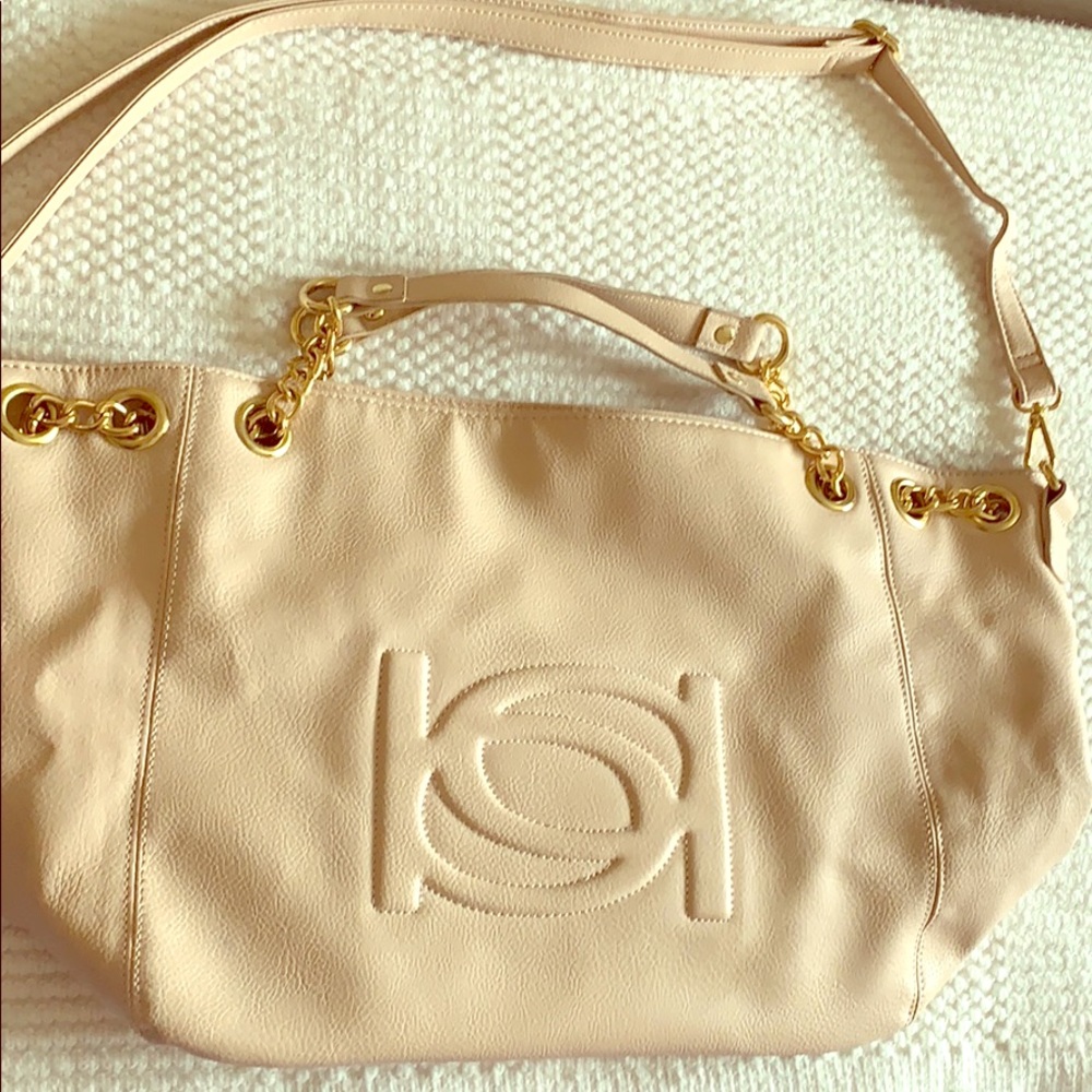 Bebe blush hand bag